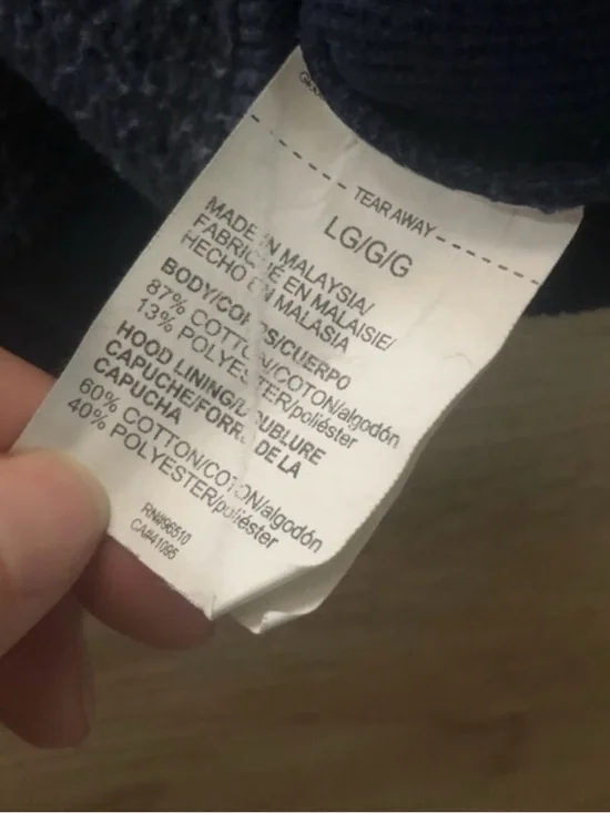 Under Armour Project Rock Dark Blue Hoodie - Picture 8 of 9